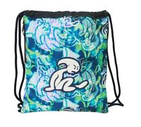 Safta EL NIÑO KOOK - Sports Bag Backpack, Drawstring Closure, Backpack, Ideal for Children of Different Ages, Comfortable and Versatile, Quality and Resistance, 35 x 45 cm, navy, M, Casual
