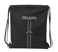 Safta Kappa Dark - Large Flat Bag Backpack, Ideal for Children of Different Ages, Comfortable and Versatile, Quality and Resistance, 35 x 40 cm, Black/White, M, Casual