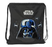 Star Wars Rebellion - Large Flat Bag Backpack, Ideal for Children of Different Ages, Comfortable and Versatile, Quality and Resistance, 35 x 40 cm, Black/White, M, Casual