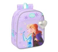 Frozen Spirit - Children's Backpack, Children's Backpack, School Backpack, Adaptable to Trolley, Ideal for Nursery, Comfortable and Versatile, Quality and Resistance, 22 x 10 x 27 cm, lilac, M, Casual