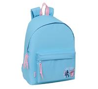 STITCH HAPPY - Children's Day Pack, Children's Backpack, Quality and Maximum Resistance, Comfortable and Versatile, 33 x 15 x 42 cm, light blue, M, Casual