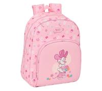 Safta MINNIE MOUSE BABY - Children's Backpack, Ideal for Children of Different Ages, Comfortable and Versatile, Quality and Resistance, 28 x 10 x 34 cm, light pink, M, Casual
