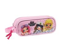 SAFTA 812264513 Nanana Double Case Sparkles 21X8X6Cm, Multicoloured