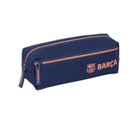 F.C.BARCELONA 2ª Attre- Triple Small Pencil Case for Children, Ideal for School Children, Comfortable and Versatile, Quality and Durability, 22 x 6 x 8.5 cm
