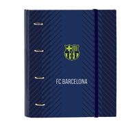 Safta A4 4 Rings Binder With 100 Sheets Fc Barcelona Ring Binder