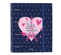 Safta A4 4 Rings With Replacement 120 Sheets Paris Binder