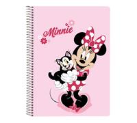 Safta A5 80 Sheets Hard Cover Minnie Mouse Naive Notebook