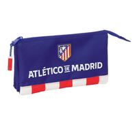 Safta Atletico de Madrid - Triple Pencil Case, Children's Pencil Case, Ideal for