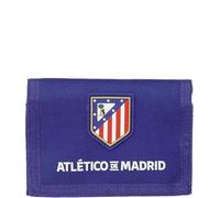 Safta ATLÉTICO DE MADRID - Wallet with Headboard, Wallet Wallet, Purse, Comfortable and Versatile, Quality and Resistance, 12.5 x 9.5 cm, Red/blue/white, M, Casual