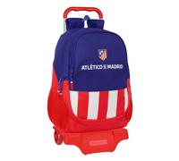 Safta Atletico De Madrid Wheeled Backpack