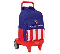 Safta Atletico De Madrid Wheeled Backpack