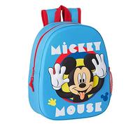 Safta Backpack with 3D Design, Adaptable to Mickey Mouse Clubhouse, 270 x 100 x 320 mm