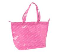 Safta Barbie Logomania Rosa - Shopping Bag, Women's Bag, Tote Bag, Comfortable and Versatile, Quality and Resistance, 54 x 17 x 35 cm, Pink, Standard, Casual, Adults, Teenagers, Unisex