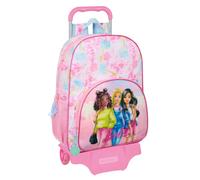 Safta Barbie Painterly Wheeled Backpack