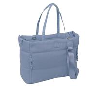 SAFTA BASIC AZUL AZAFATA - Laptop Bag 14.1'' with Pocket, Backpack, Ideal for Children of Different Ages, Comfortable and Versatile, Quality and Resistance, 54x17x31cm