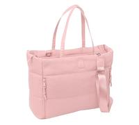SAFTA BASIC PINK - Laptop Bag 14.1'' with Pocket, Backpack, Ideal for Children of Different Ages, Comfortable and Versatile, Quality and Resistance, 54x17x31cm