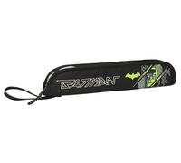 Safta BATMAN GAME OVER - Flute Holder, Pencil Case, Quality and Maximum Resistance, Flute, Musical Instrument, 37 x 2 x 8 cm, Black/White, M, Casual