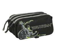 Safta BATMAN GAME OVER - Triple Big Pencil Case, Children's Pencil Case, Ideal f