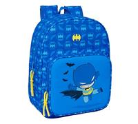 Safta BATMAN PREESCOLAR - Animated Children's School Backpack, Children's Backpack, Adaptable to Trolley, Ideal for Children of School Age, Comfortable and Versatile, Quality and Resistance, 26 x 11 x
