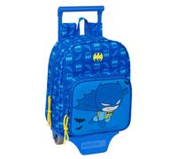 Safta Batman Preschool Mini Wheeled Backpack