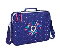 BENETTON DROP - Extra School Wallet, Pencil Case, Shoulder Bag, Comfortable and Versatile, Quality and Resistance, 38 x 6 x 28 cm
