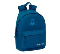 BENETTON BASICS MARINO - Youth Backpack for Laptop 14.1 Inches, Ideal for Young People of Different Ages, Comfortable and Versatile, Quality and Resistance, 31 x 16 x 41 cm