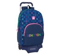 Safta Trolley Benetton Damero Wheeled Backpack