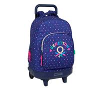 Safta Benetton Drop 33l 33x45x22 Cm Wheeled Backpack