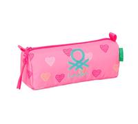 Safta Benetton Heart 21x8x7 Cm Pencil Case