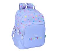 Safta Double Benetton Lila Backpack