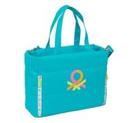Safta BENETTON SUMMER - Laptop Bag 14.1 Inch with Pocket, Backpack, Ideal for Children of Different Ages, Comfortable and Versatile, Quality and Resistance, 54 x 17 x 31 cm, blue, M, Casual