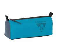 Safta BLACKFIT8 CALIFORNIA - Pencil Case, Recyclable Fabric, Children's Pencil Case, Child, Ideal for School Age Children, Comfortable and Versatile, Quality and Resistance, 21 x 7 x 8 cm, black/blue,