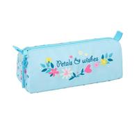 Safta - Blackfit8 Rectangular School Pencil Case, Pencil Case with 1 Compartment and Zip, Organizer for Pencils and Pens, Back to School Children and Youth, Blue, Measures 21 x 7 x 8 cm