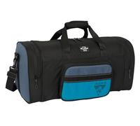 Safta BLACKFIT8 CALIFORNIA - Children's Sports Bag, Backpack, Ideal for Children of Different Ages, Comfortable and Versatile, Quality and Resistance, 55 x 27 x 26 cm, black/blue, M, Casual
