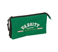 Safta Blackfit8 Varsity 22x12x3 Cm Triple Pencil Case