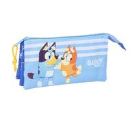 Safta Bluey Let´s Play Triple Pencil Case