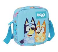 Safta BLUEY - Small Messenger Bag, Children's Shoulder Bag, Ideal for Children from 5 to 14 Years, Comfortable and Versatile, Quality and Resistance, 16 x 4 x 18 cm, Sky Blue, light blue, Estándar,