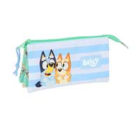 Safta Bluey Sisters Triple Pencil Case