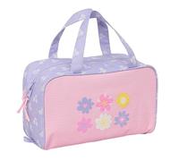 SAFTA Bouquet Rectangular Toiletry Bag with Handle, Children's Toiletry Bag, Adaptable to Cart, Ideal for Children from 5 to 14 Years, Comfortable and Versatile, Quality and Resistance, 31 x 14 x 19