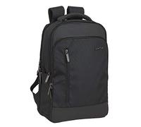 SAFTA Business Laptop Luggage Items, Black/White, M, Portable Backpack