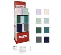 Safta - Carpeblock Display Stand, Content, Resistant, Lightweight, Durable, High Quality, MulticolorDark Green, dark green, Estándar, Casual