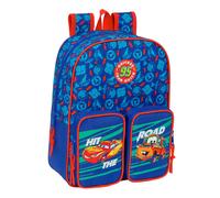 CARS School Backpack for Children, Ideal for Children of Different Ages, Comfortable and Versatile, Quality and Strength, 27 x 10 x 33 cm