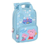 Safta -Children's Backpack with Handles Peppa Pig Baby 20X28X8Cm, Multicolor (612292765)