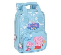 Safta -Children's Backpack with Handles Peppa Pig Baby 20X28X8Cm, Multicolor (612292765)