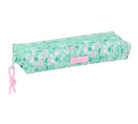 Safta CUORE - Rectangular Children's Pencil Case, Children's Pencil Case, Ideal for Children of School Age, Comfortable and Versatile, Quality and Resistance, 22 x 7 x 40 cm, Mint, M, Casual