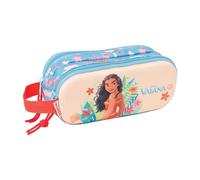 Safta Double 3d Vaiana Pencil Case
