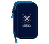 Safta Double Filling Munich Nautic Pencil Case 28 Units