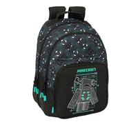 Safta Double Minecraft Screen 20l 32x15x42 Cm Backpack