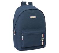 Safta EL GANSO ECLIPSE - Laptop Backpack 15.6 Inch and USB, Ideal for Young People of Different Ages, Recycled Fabric, Comfortable and Versatile, Quality and Resistance, 31 x 18 x 44 cm, navy, M