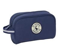 Safta - El Ganso Jeans Toiletry Bag with Interior Organizers, Lined Interior and Side Hand Handle, School and Travel Toiletry Bag for Toilets and Accessories, School Toiletry Bag, Measures 24 x 10 x